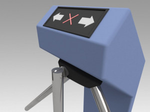 turnstile 3D 모델