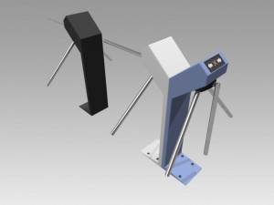 turnstile 3D Model