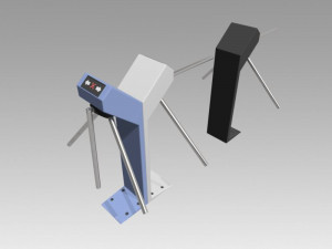 turnstile 3D Model