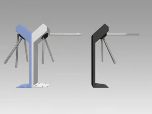 turnstile 3D Model