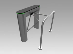 trilock de tr&eacute;pied de tourniquet avec cl&ocirc;ture de tuyau Modèle 3D