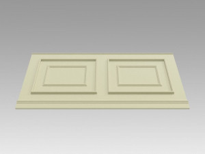 wainscot Model 3D