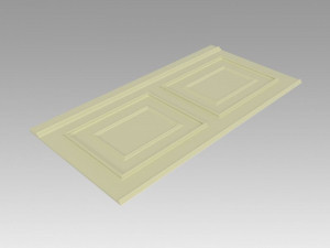 wainscot Model 3D