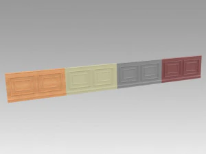 wainscot 3D Model