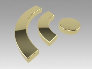 wifi wireless internet logo 3D Model