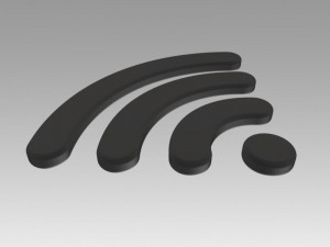 wifi wireless internet logo 3D Модель