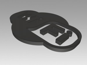 wifi wireless internet logo 3D-Modell