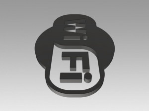 wifi wireless internet logo 3D-Modell