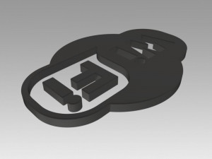 wifi wireless internet logo 3D-Modell