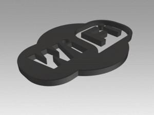 wifi wireless internet logo 3D-Modell
