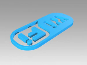 wifi wireless internet logo 3D Model