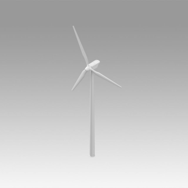 wind turbine Modelo 3D .c4d .max .obj .3ds .fbx .stl .blend 