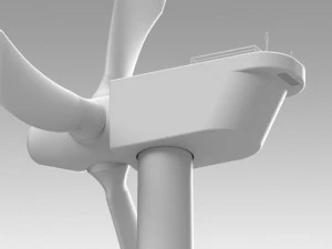 wind turbine 3D Model
