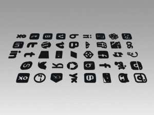 social icons logo 3D मॉडल