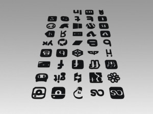 social icons logo 3D मॉडल