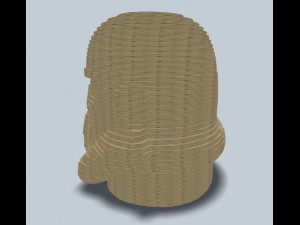 stormtrooper layer laser lasercut 3D Принт Модель