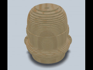 stormtrooper layer laser lasercut 3D Принт Модель