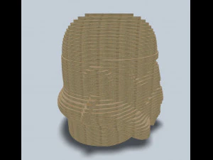 stormtrooper layer laser lasercut 3D Print Model