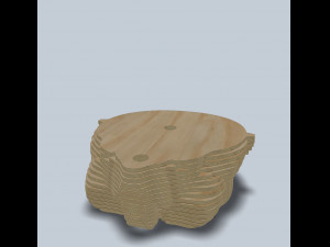 stormtrooper layer laser lasercut 3D Принт Модель