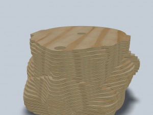 stormtrooper layer laser lasercut 3D Принт Модель