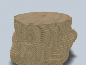 stormtrooper layer laser lasercut 3D Принт Модель