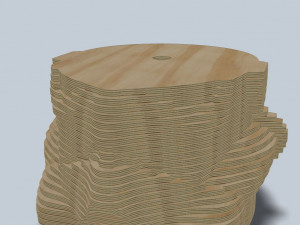 stormtrooper layer laser lasercut 3D Принт Модель