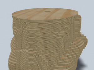 stormtrooper layer laser lasercut 3D Принт Модель