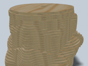 stormtrooper layer laser lasercut 3D Принт Модель