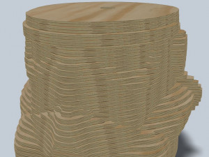 stormtrooper layer laser lasercut 3D Принт Модель