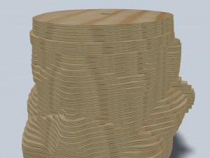 stormtrooper layer laser lasercut 3D Принт Модель