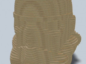 stormtrooper layer laser lasercut 3D Принт Модель