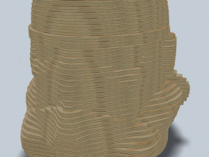 stormtrooper layer laser lasercut 3D Принт Модель