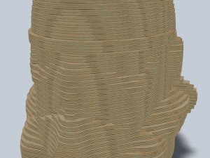 stormtrooper layer laser lasercut 3D Принт Модель