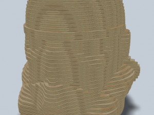 stormtrooper layer laser lasercut 3D Принт Модель