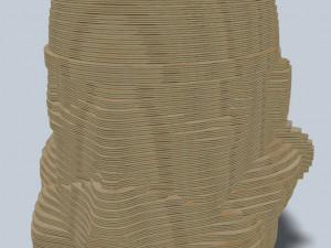 stormtrooper layer laser lasercut 3D Принт Модель