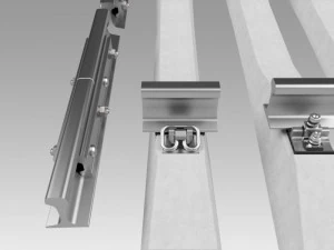 pengikatan rel Model 3D