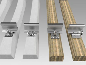 pengikatan rel Model 3D