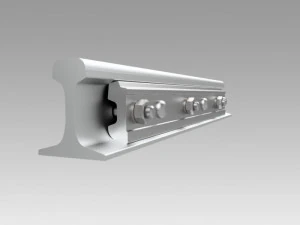 pengikatan rel Model 3D