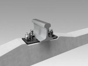 rail fastening 3D Модель