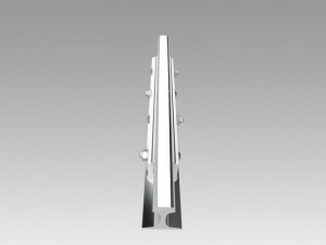 fastening rail p65 overlays 1p65 3D Model