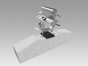 rail fastening ars-04 Modelo 3D