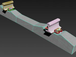 rail fastening ars-04 3D Model