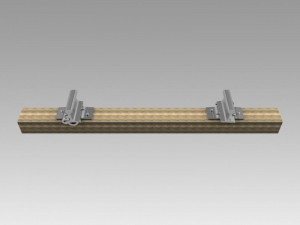 rail fastening d-65 Model 3D