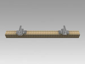 rail fastening d-65 3D Model