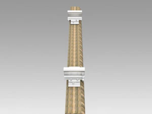 rail fastening d-65 3D Model