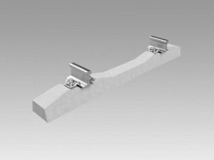 rail fastening gbr-65 3D Модель