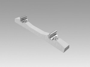 rail fastening gbr-65 3D Модель