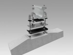 pengikat rel kb-65 Model 3D