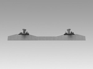 rail fastening kb-65 3D Model