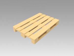 euro pallet 3D मॉडल